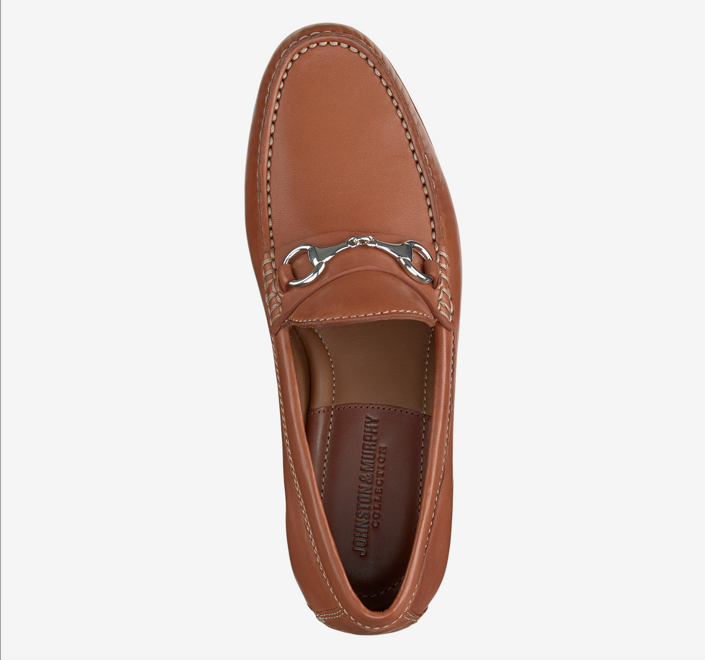 Johnston and Murphy Collection Baldwin Bit Loafer Tan
